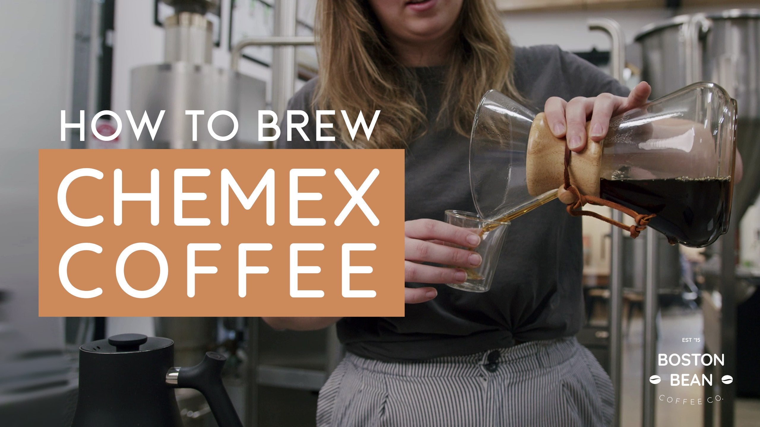 How to Brew With the Chemex – Boston Bean Coffee Co.