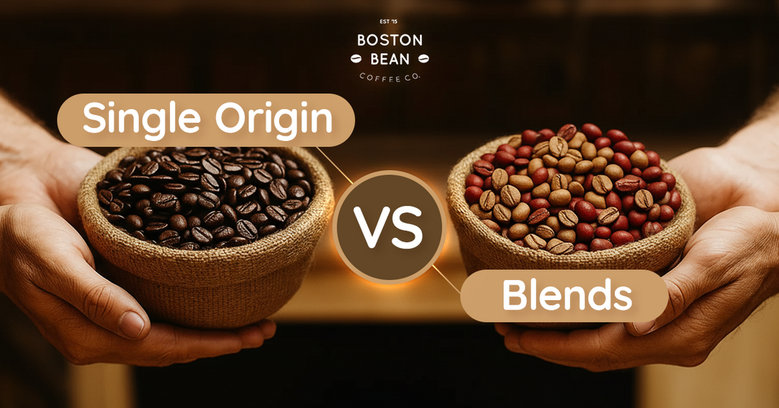Blends vs Single Origin Coffee: What’s the Difference (and Which One’s Right for You?)