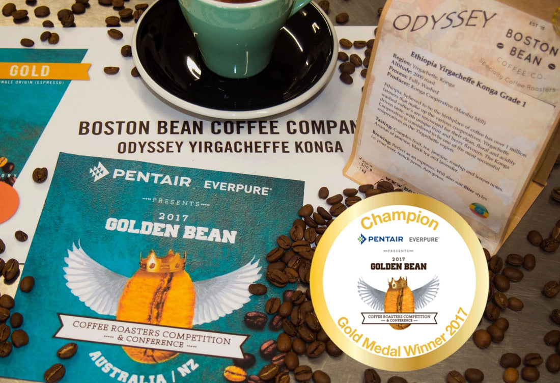 Gold Medal – 2017 Golden Bean Awards