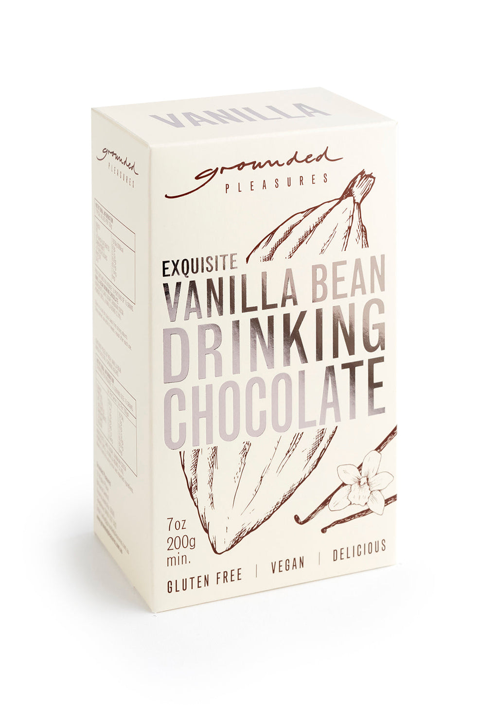 Grounded Pleasures - Vanilla Bean Drinking Chocolate Grounded Pleasures