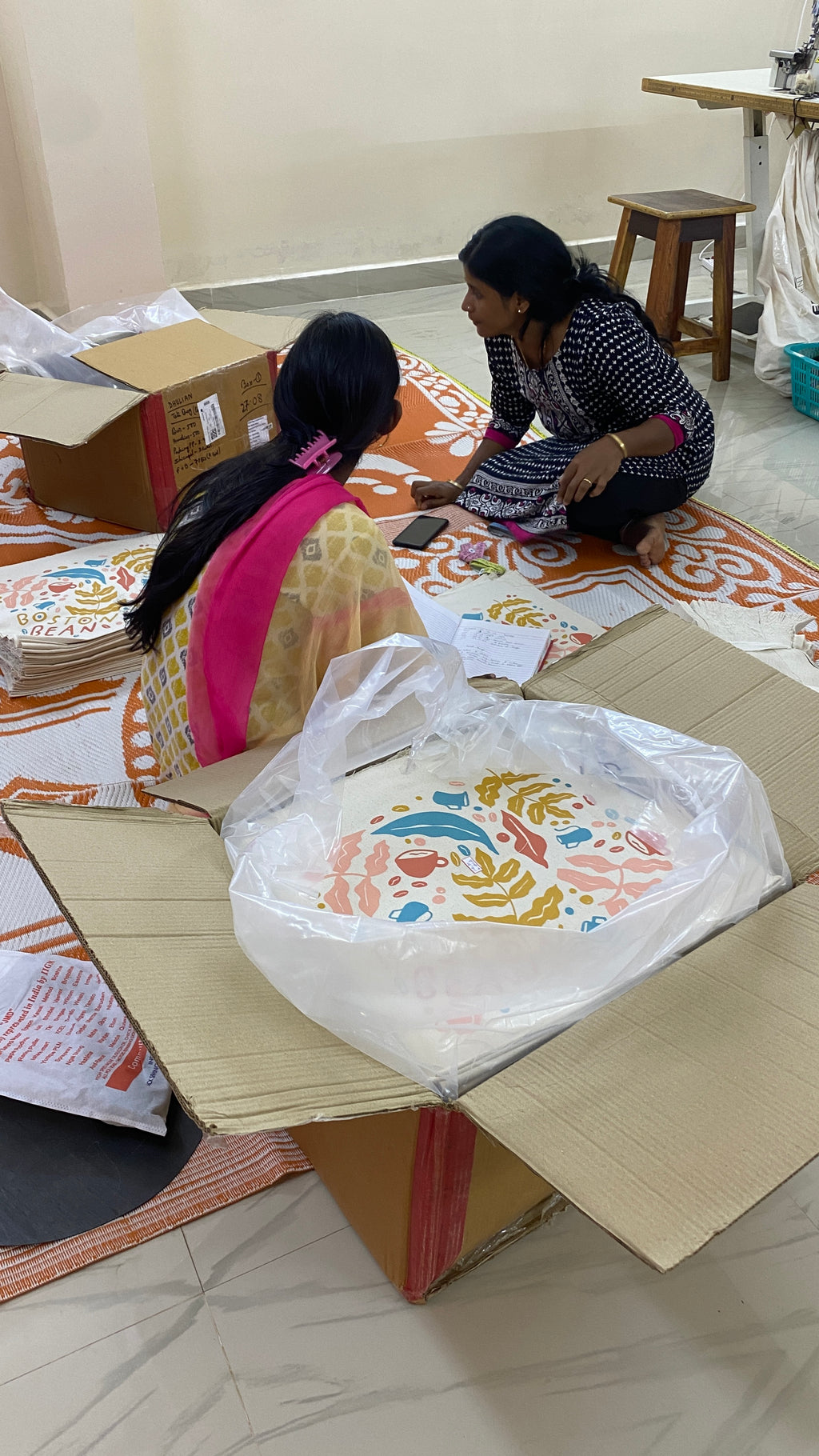 Boston Bean Custom Tote Bags