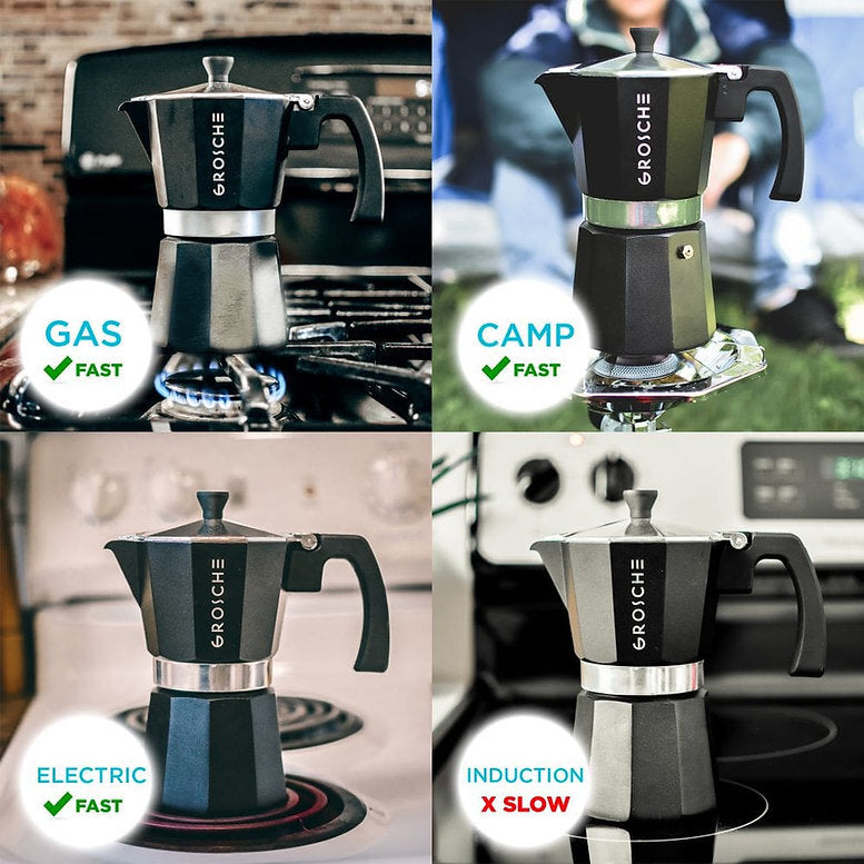 Grosche - Stovetop Espresso Coffee Maker: Milano
