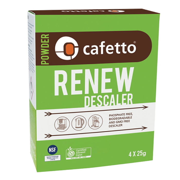 Cafetto Renew Descaler (25g sachet x 4 sachets per pack)