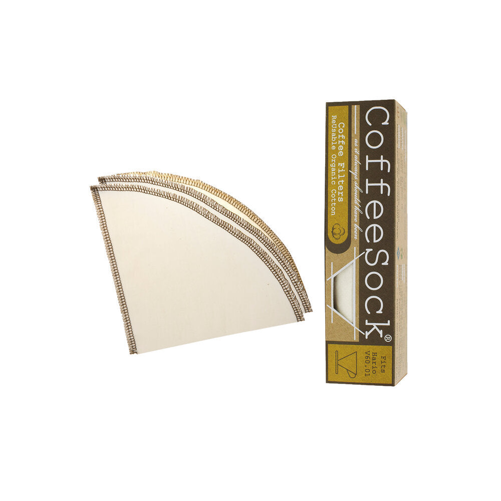 Coffee Sock Hario V60 Style (2 Filters)