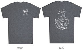 Boston Bean Leaves and Surf Tee