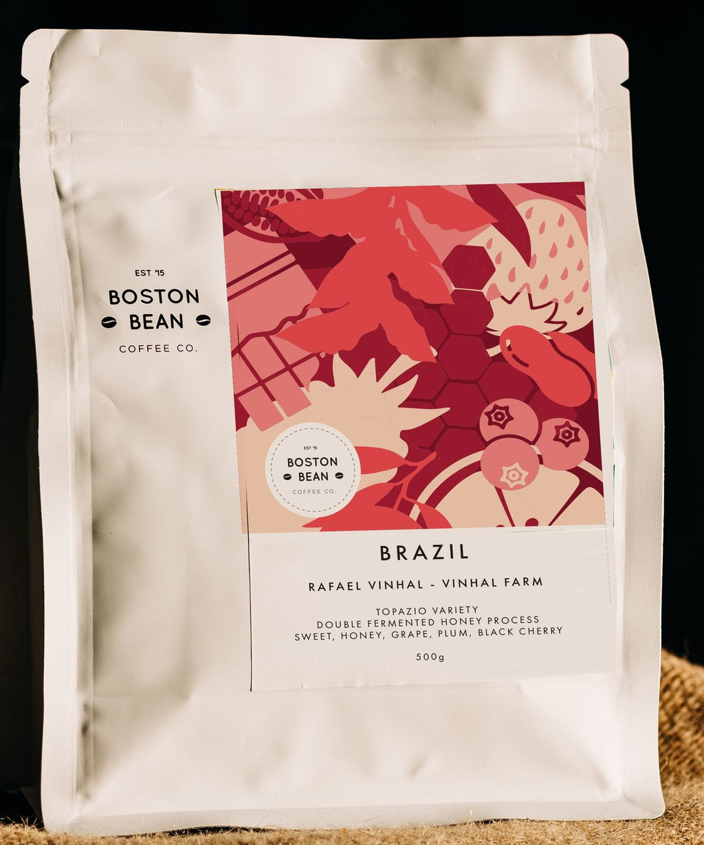 Brazil - Rafael Vinhal - Double Fermented -Honey Process - SINGLE ORIGIN