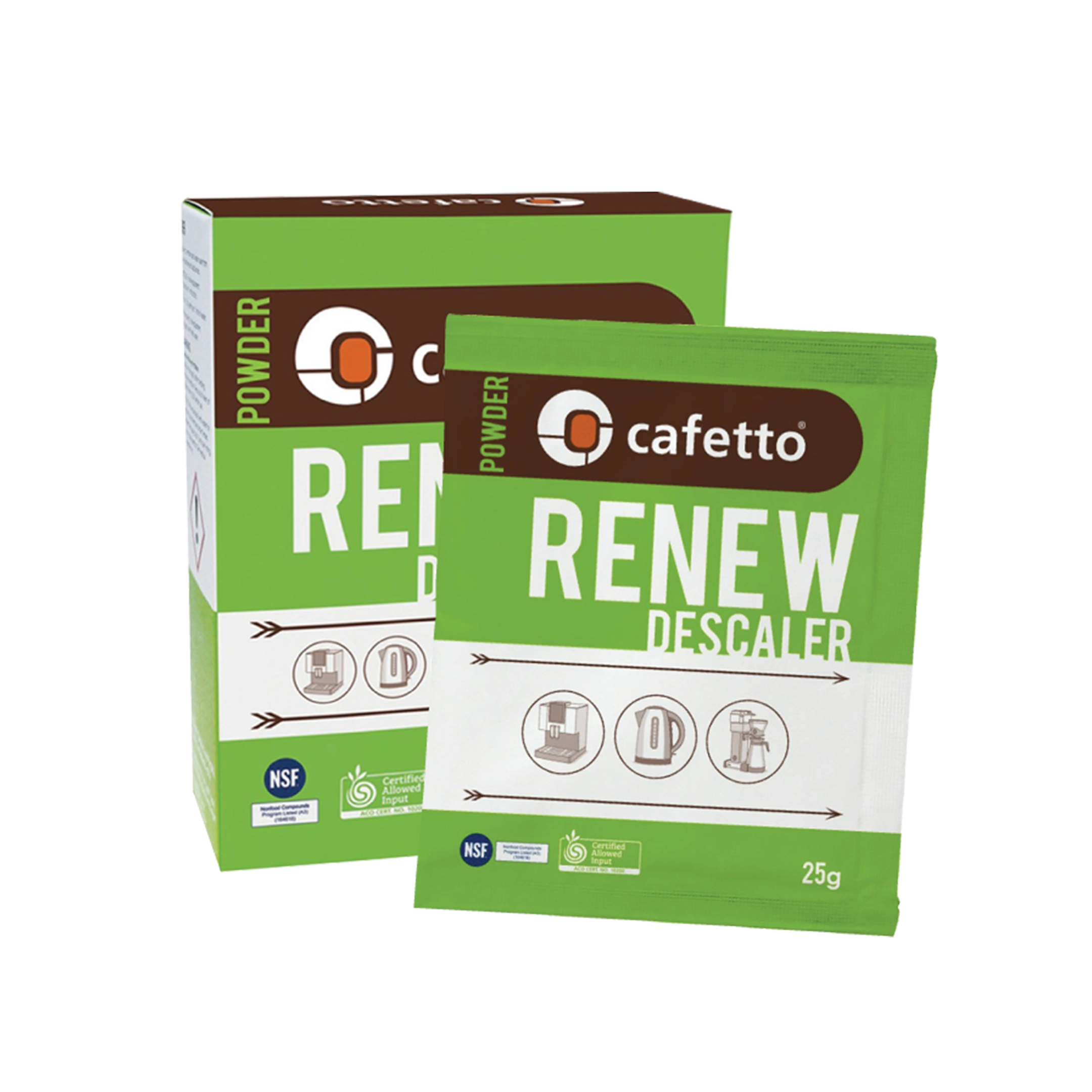 Cafetto Renew Descaler (25g sachet x 4 sachets per pack)