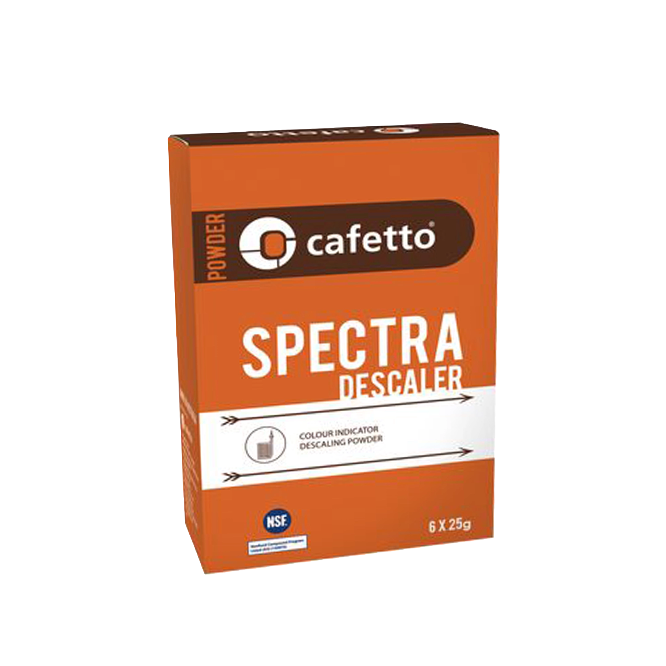 Cafetto Spectra Descaler Sachets  (25g sachet x 4 sachets per pack)