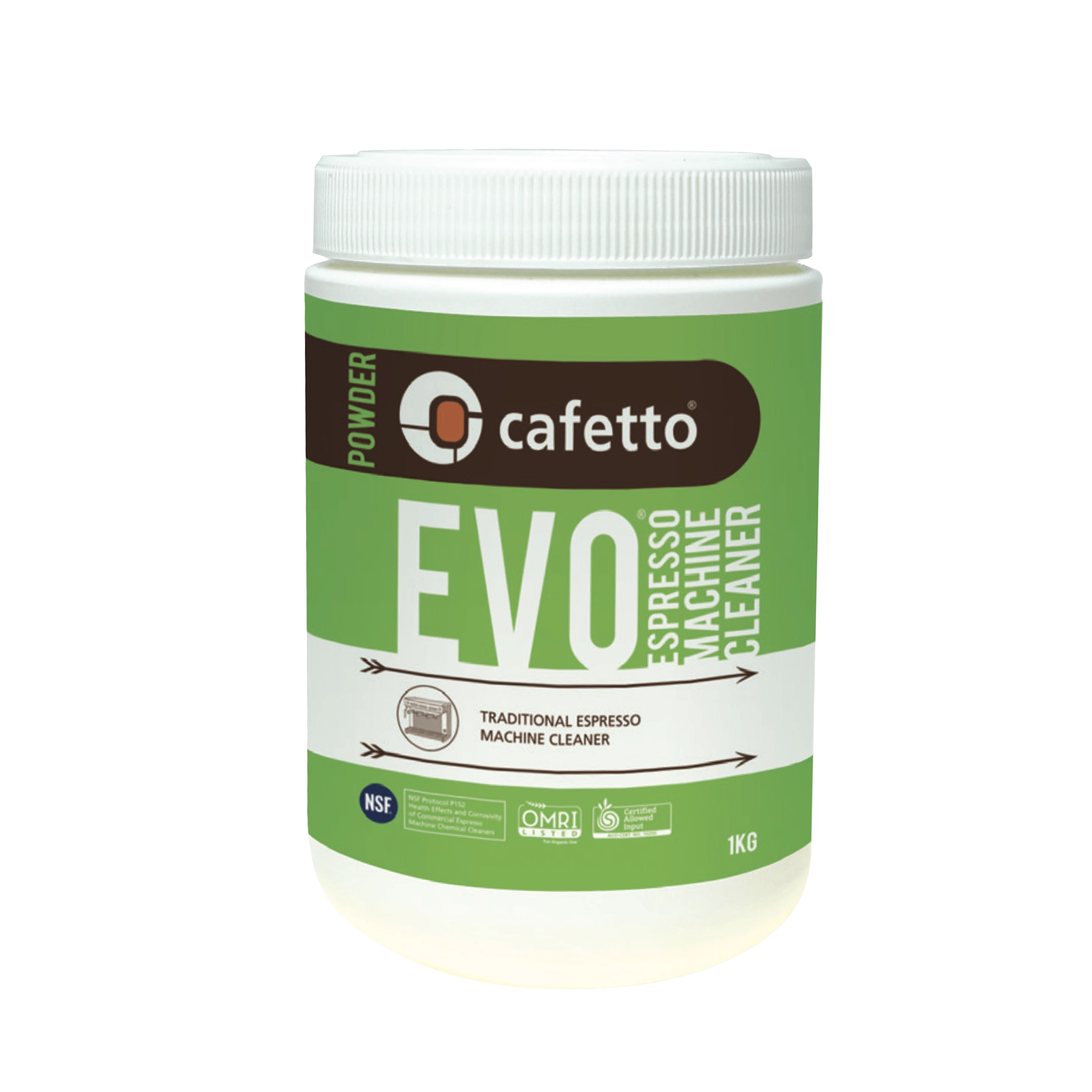 Cafetto EVO Espresso machine cleaning powder