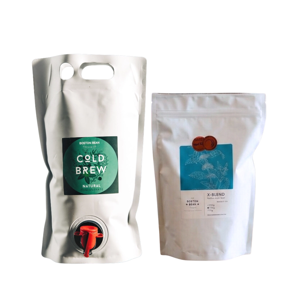 The Ultimate Chill & Brew Bundle: Cold Brew Pouch (1.5L) + 500g Coffee Beans Choice