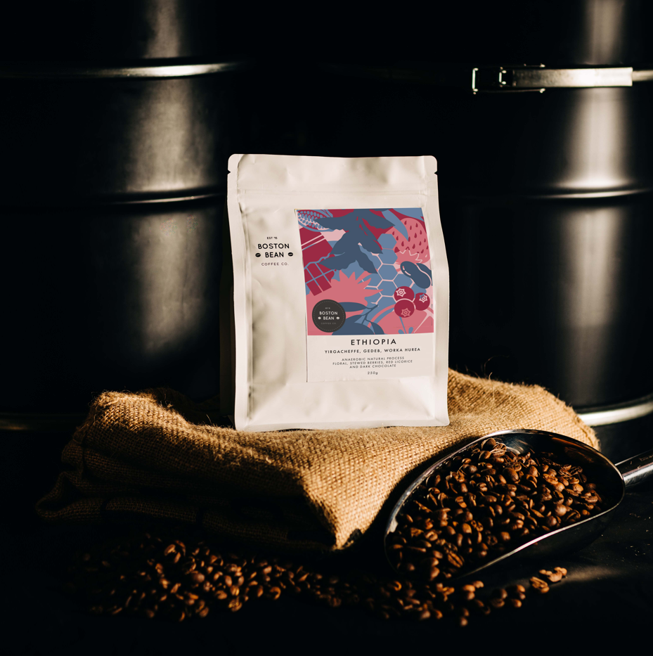 Ethiopia Yirgacheffe, Gedeb, Worka Hurea - EXOTIC - SINGLE ORIGIN Boston Bean Coffee Co.