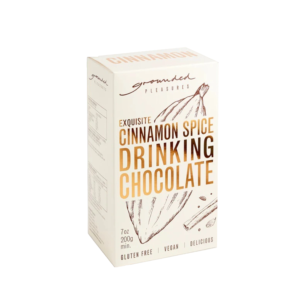 Grounded Pleasures - Cinnamon Spice Drinking Chocolate - 200g