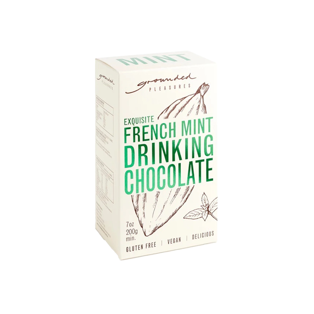 Grounded Pleasures - French Mint Drinking Chocolate - 200g