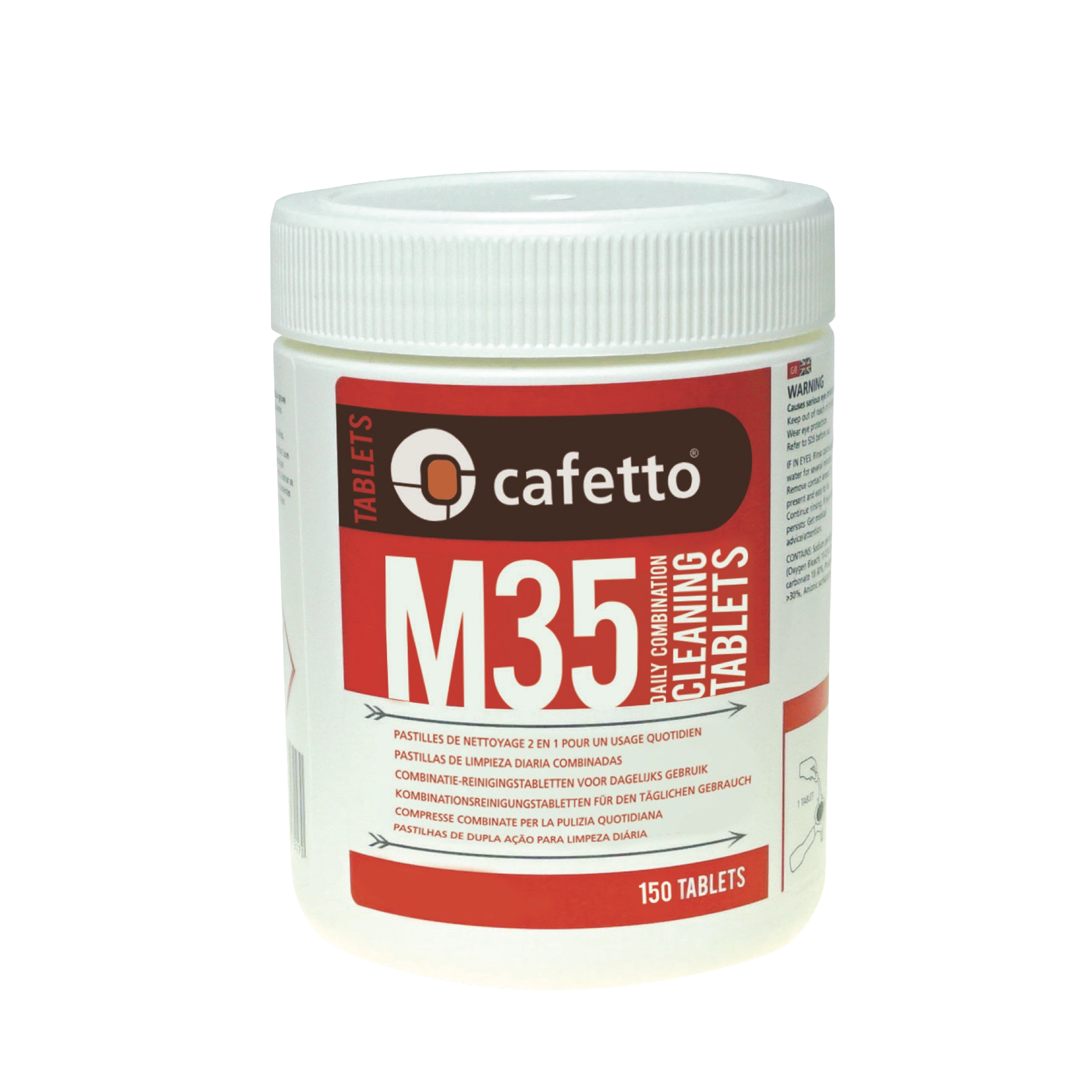 Cafetto Descaler - M35 Daily Combination Cleaing Tablets (150)