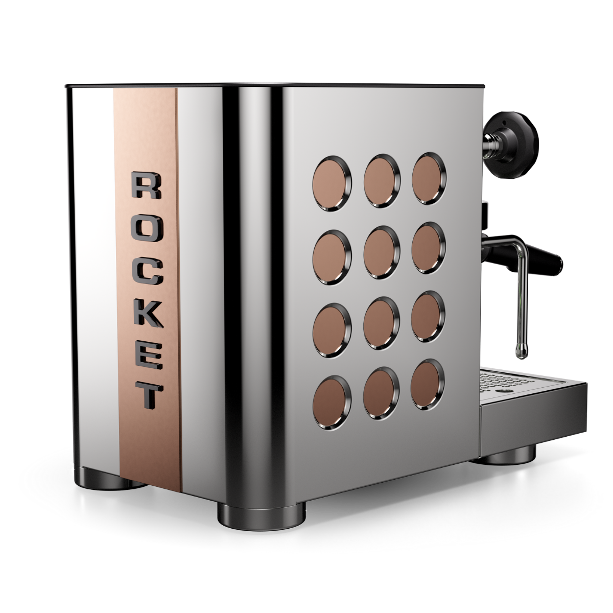Rocket Appartamento coffee machine rear art deco style