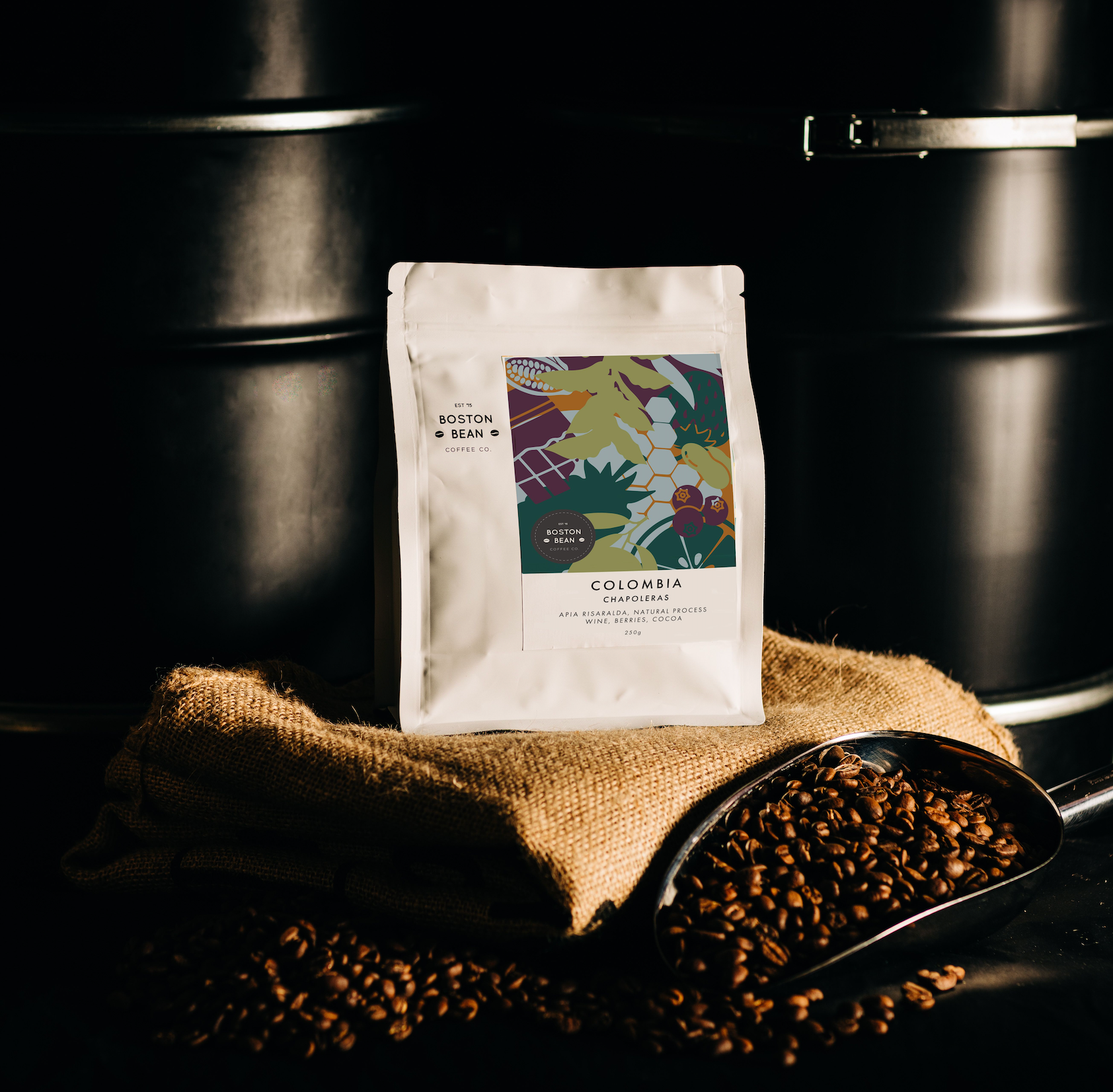 COLOMBIA - CHAPOLERAS – Natural Process - Microlot - SINGLE ORIGIN
