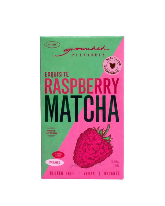 Grounded Pleasures- Raspberry Matcha Grounded Pleasures